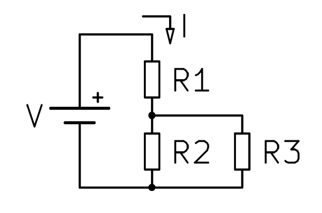 Circuito eléctrico ejemplo